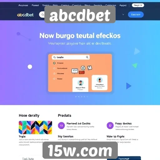 Análise da interface do usuário do site abcdbet